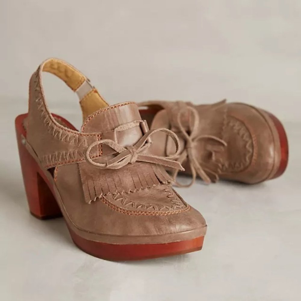 Anthrpologie by Latigo Cactus Clogs